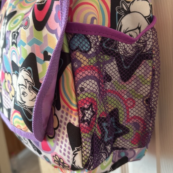 Messenger bag Tinkerbell 15” x 10” Disney adjustable strap velcro closure GDC - Picture 7 of 9